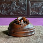 Сян Лу самшит Карпы с жемчужиной