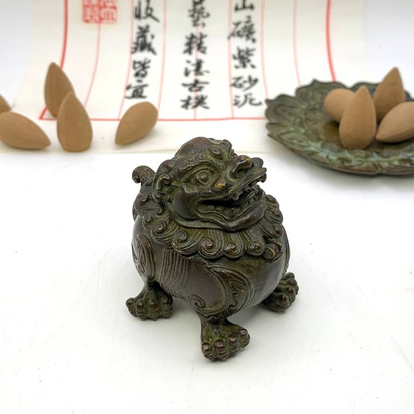 Сян Лу бронза Пи Яо 50х50 мм 121 гр