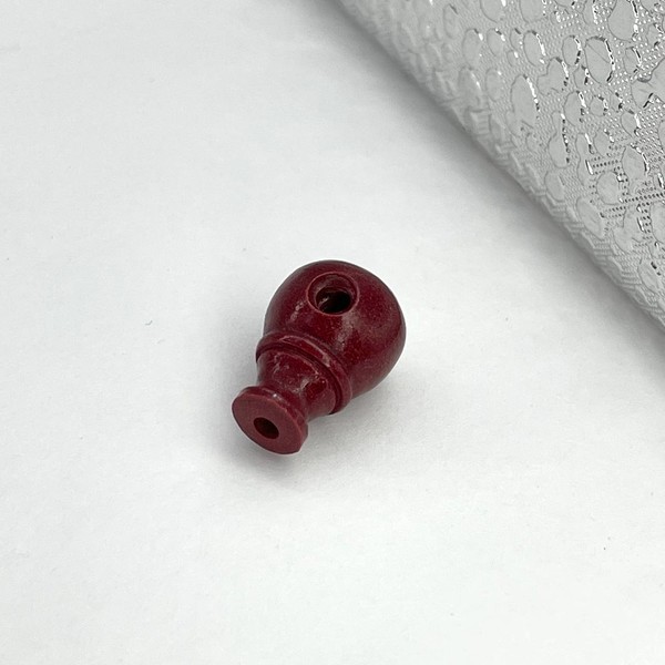 Голова Будды киноварь 10х15 мм