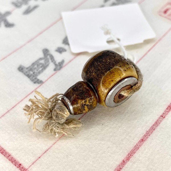 Голова Будды кость 14х24 мм 