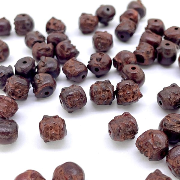 Бусина сандал архат 10х10 мм 