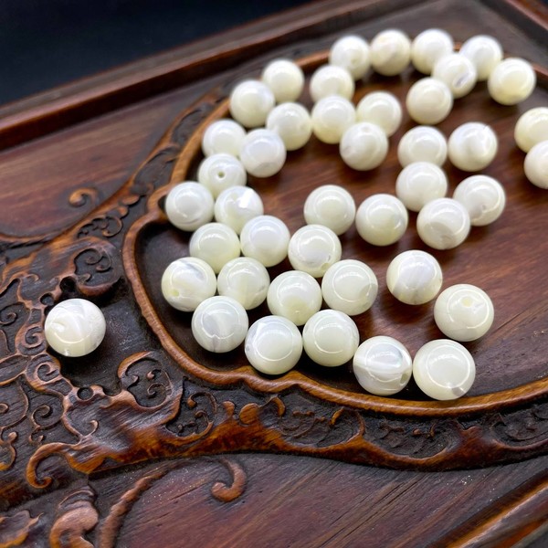 Бусина кеджу раковина моллюска 8 мм