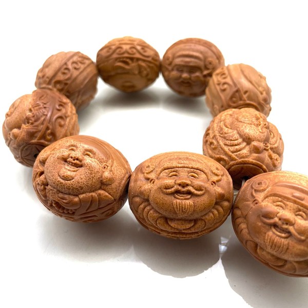 Четки орех хотэи 9 бусин 27 мм