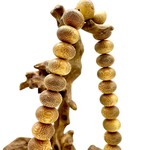 Четки корень бамбука 30 бусин 21 мм