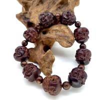 Четки сандал хотэи 9 бусин 18 мм