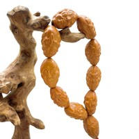 Четки семена архаты 10 бусин 26х15 мм