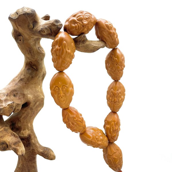 Четки семена архаты 10 бусин 26х15 мм