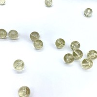 Бусина кварц с рутилом 10 мм