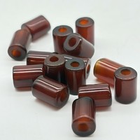 Бусина 00489р сердолик цзун 11х9 мм 