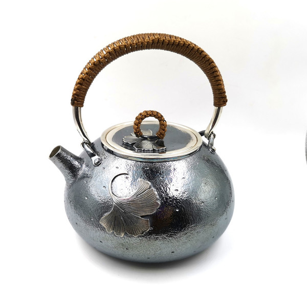 Чайник для воды серебро Гинкго