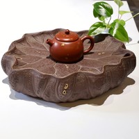 Чайный пруд глина лотос 260х70 мм