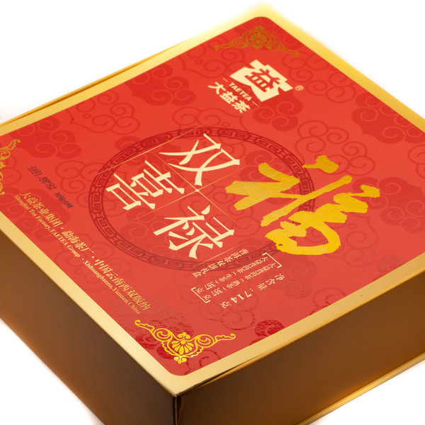 Чай Пуэр Да И Фу Шуан Си Лу подарочный набор Шу и Шен Двойное Счастье '21 №480
