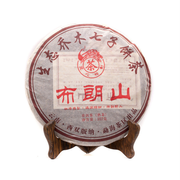 Чай Пуэр Шу Бу Лань Шань Бин '12 №300
