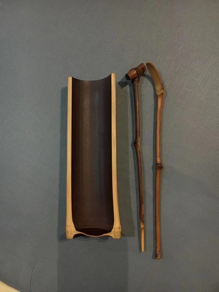 Инструмент бамбук чахэ с лопаточкой и иглой