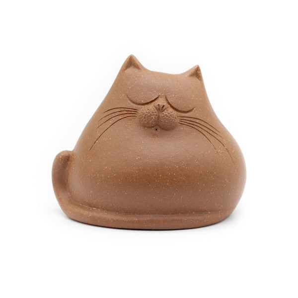 Фигурка глина Кот рыжий