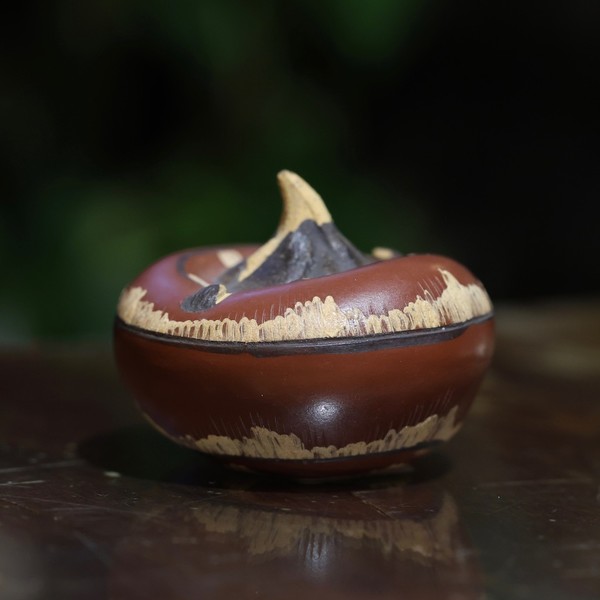Фигурка глина Китайский водяной орех 