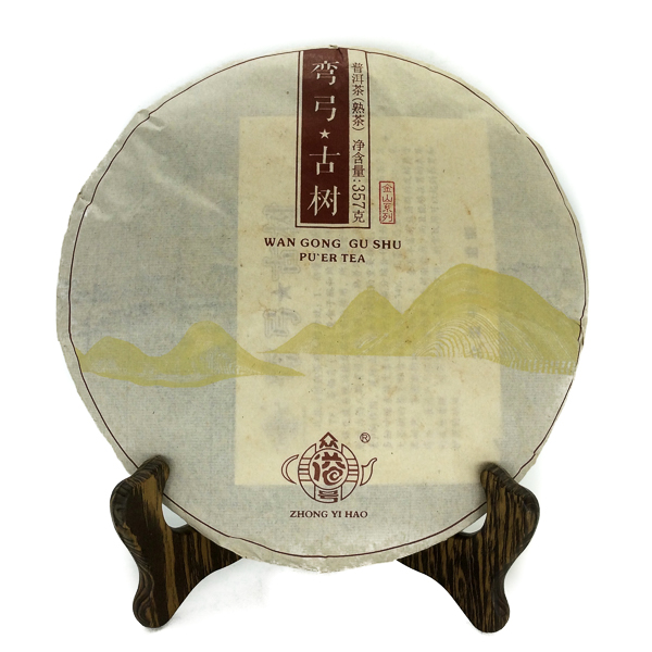 Чай Пуэр Шу Ван Гун Гу Шу Бин '12 №1000