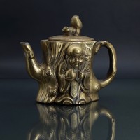 Бронза чайник Шоу Син 607 гр
