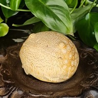 Предмет корень бамбука маленькая Жаба 40 гр 45 мм