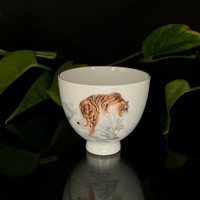 Чашка фарфор Тигр 70 мл