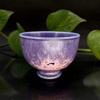 Чашка фарфор глазурь ночное небо 85 мл