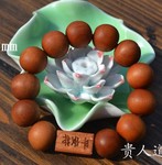 Четки-оберег персиковое дерево Тао Му "Мир и Благополучие"